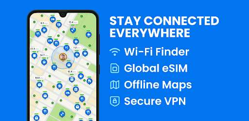 WiFi Map®: Internet, eSIM, VPN