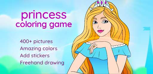 Princess Coloring Game